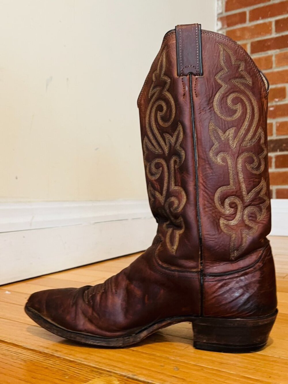 Vintage Women's JUSTIN Cowboy Boots Size 9.5 B - Picture 8 of 16